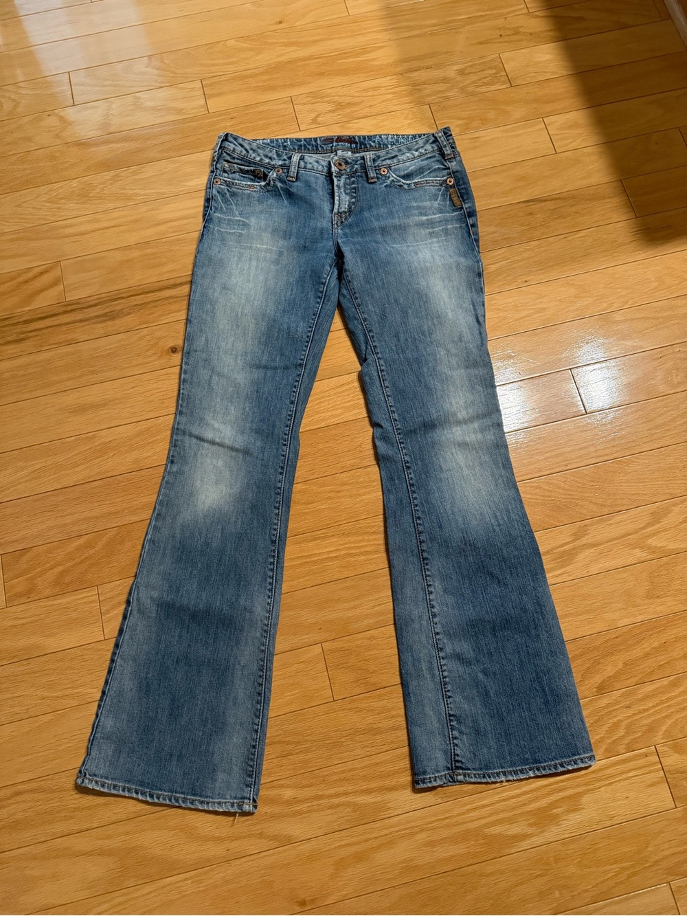 Silver Jeans Kaleidoscope Womens Bootcut Jeans Slim Fit Medium Wash Mid Rise